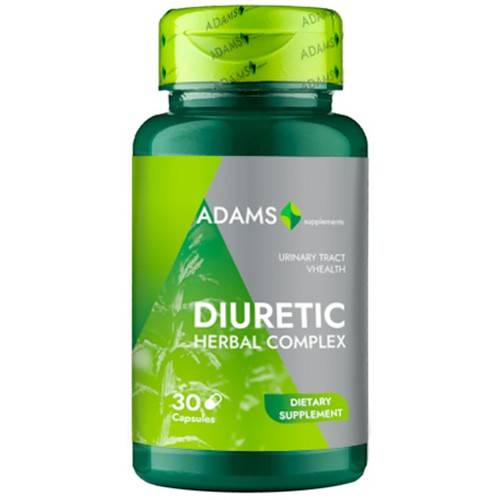 Diuretic Herbal Complex 30cps - Adams