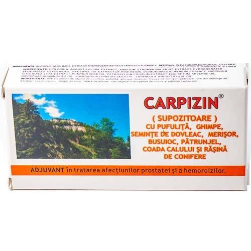 Supozitoare Carpizin 10buc - 15gr - Elzin Plant