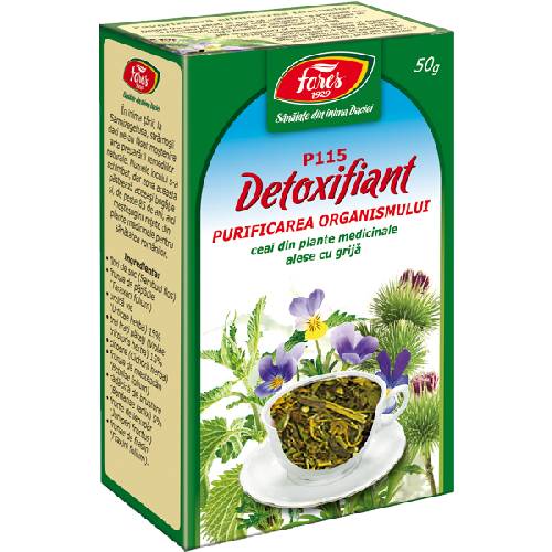 Ceai Detoxifiant - Purificarea Organismului - 50gr - Fares