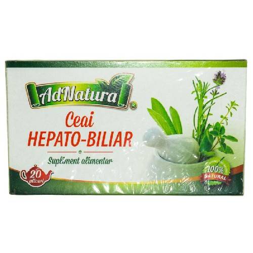 Ceai Hepato-biliar - 25dz - AdNatura