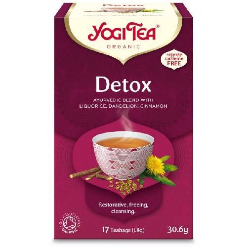 Ceai Detoxifiant Eco Yogi Tea - 17dz - Pronat