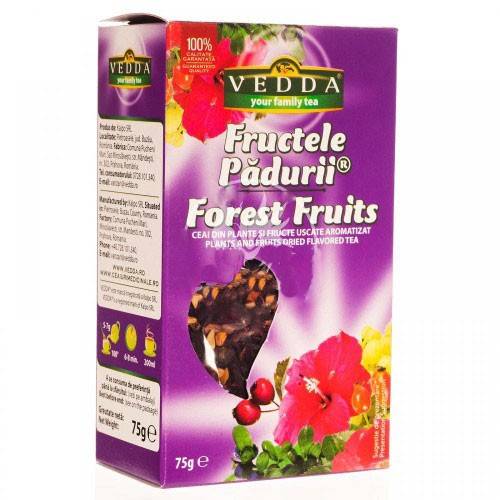 Ceai Fructe Padure 75gr Vedda