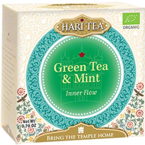 Ceai premium Hari Tea - Inner Flow - Ceai Verde & Menta Bio 10dz