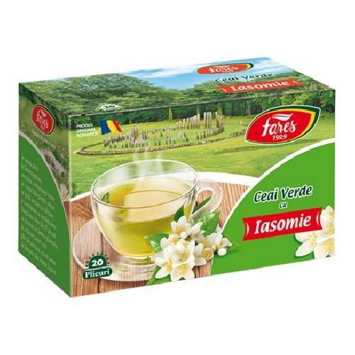 Ceai Verde cu Iasomie 20dz Fares