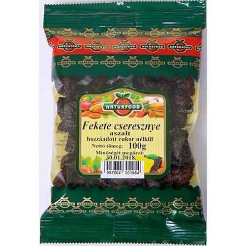 Cirese Negre Uscate 100g Naturfood