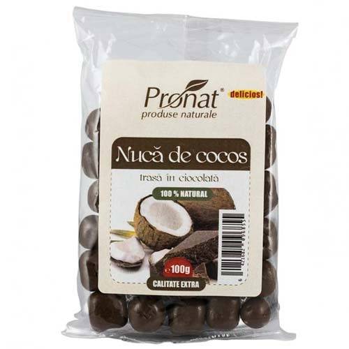 Nuca De Cocos In Cioco - 100gr - Pronat