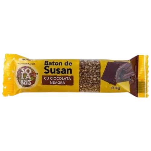Baton Susan Ciocolata Neagra 30gr Solaris