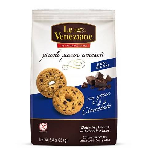 Biscuiti cu Bucati de Ciocolata - 250g - LeVeneziane