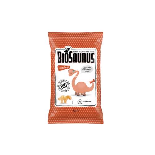 Pufuleti cu Ketchup Eco Biosaurus 50g Mpline