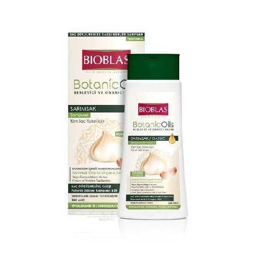 Sampon Botanics Oils Garlic Toate Tipurile 360ml Bioblas