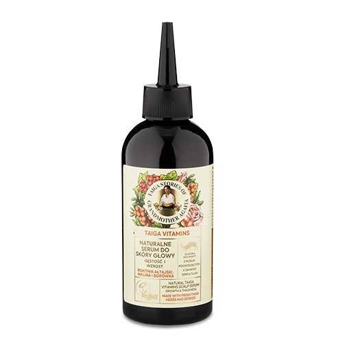 Ser vitaminizant natural pentru scalp - 170ml - Bunica Agafia
