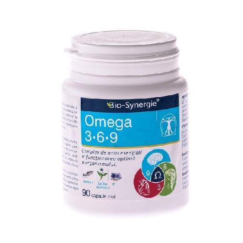 Omega 3-6-9 90cps Bio Synergie