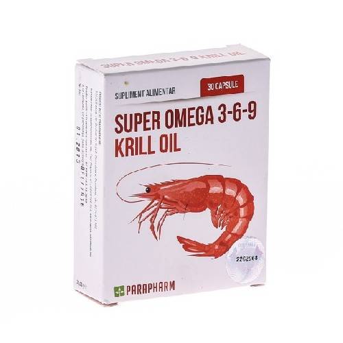 Super Omega 3-6-9 Krill Oil 30cps Parapharm