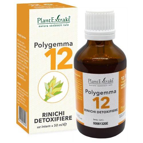 Polygemma 12-Rinichi Detoxifiere- 50ml Plantextrakt