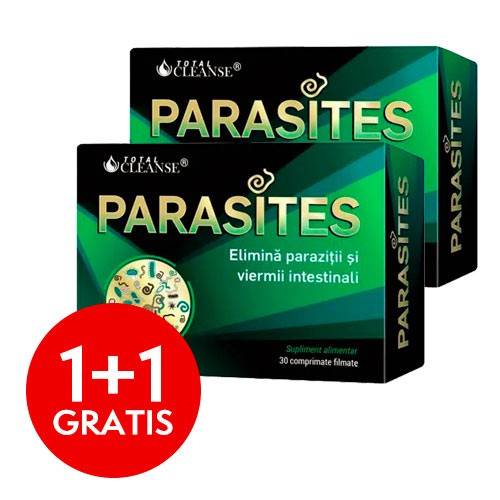 Pachet Parasites Total Cleanse(r) - Paraziti Intestinali CosmoPharm - 1+1 GRATIS
