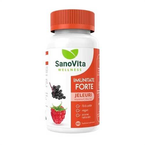 Jeleuri Imunitate Forte 60buc - Sano Vita