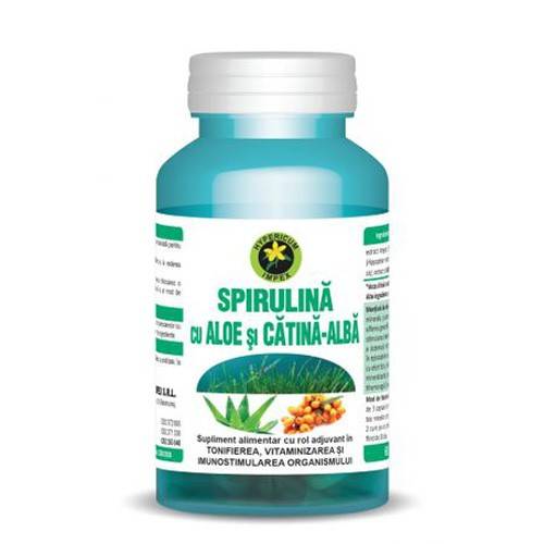 Spirulina + Aloe + Catina 60cps Hypericum