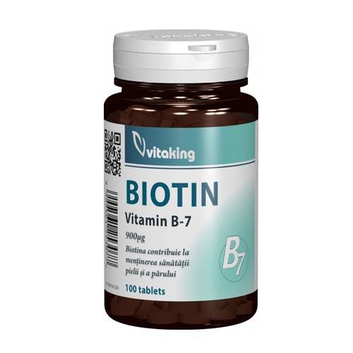 Vitamina B7 Biotin 100tablete