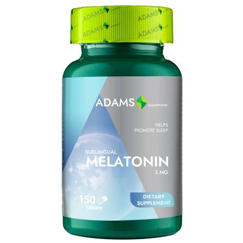 Melatonina 3 mg 150tab - Adams