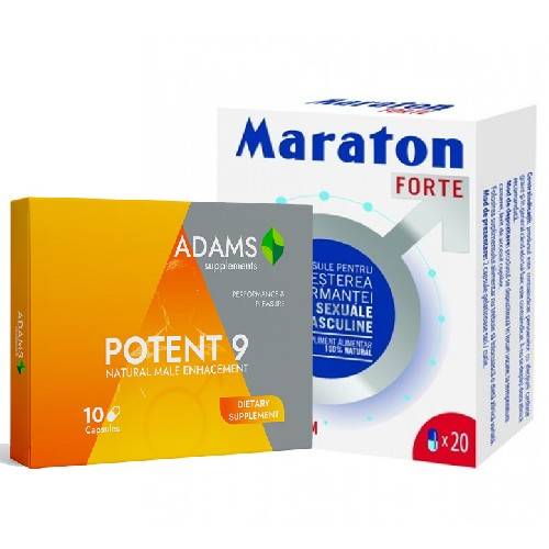 Pachet Maraton 20cps + Potent9