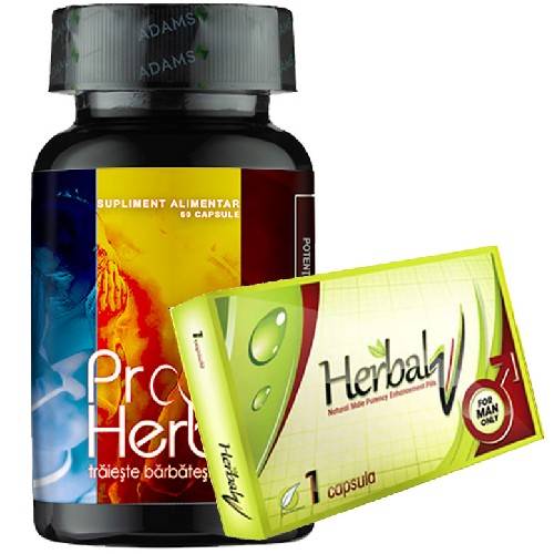 Pachet ProHerb + HerbalV 1cps