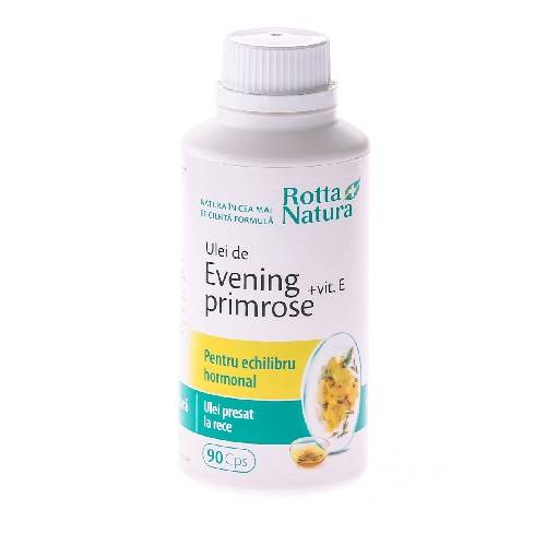 Evening Primrose + Vitamina E 90cps Rotta Natura