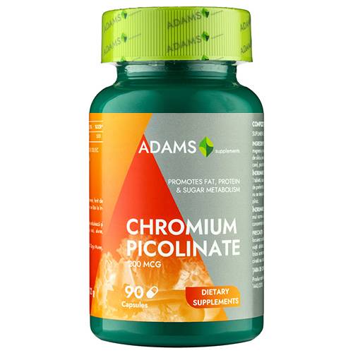 Chromium Picolinate 200mcg 90cps - Adams