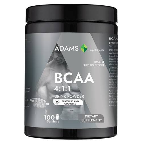 BCAA 4:1:1 - 400gr - fara aroma - Adams