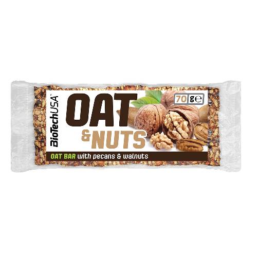 Oat and Nuts pecan 70gr Biotech USA