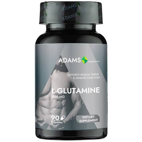 L-Glutamine 500mg - 90cps - Adams