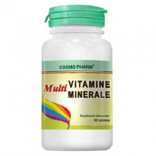 Multivitamine si Minerale - 30tab - Cosmopharm