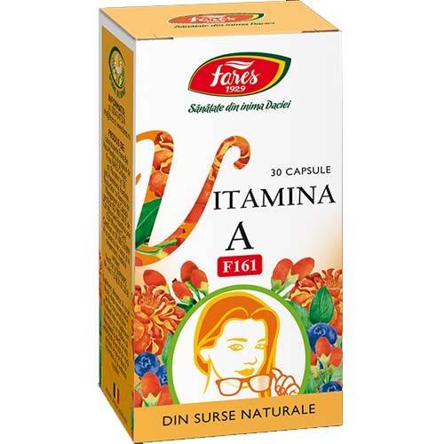 Vitamina A Naturala 30cps Fares