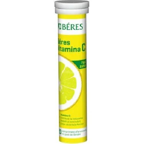 Vitamina C Effervescent 20cp 60mg Beres