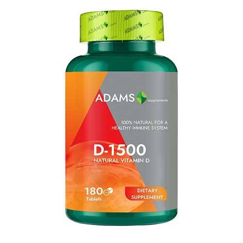 Vitamina D-1500 180 tab - Adams