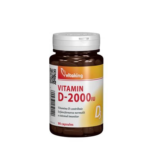 Vitamina D2000 90cps Vitaking
